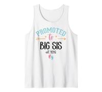 2026 Promoted to Big Sis 2026 Soon to Be Big Sister est 2026 Débardeur