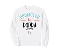2026 Promoted to Daddy est 2026 Dad First Time Father to Be Sweatshirt