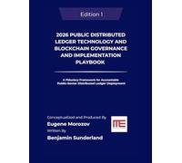 2026 Public DLT and Blockchain Governance and Implementation Playbook