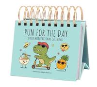 2026 Punnys Motivational Desk Calendar | Daily Motivational Desk Perpetual Calendar With Puns Positive Quotes, Desktop Decoration For Home Offices, Funny Desktop Decor Gift