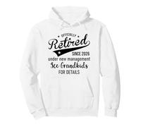 2026 Retired Under New Management See Grandkids for Details Sweat à Capuche