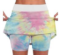 2026 Robe d'été Femmes Casual Personnalisé Nom Personnel Numéro Avec Poche Sport Casual Deux Pièces Jupe Yogarock, multicolore, XXL