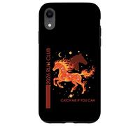 2026 Run Fire Horse Running Fitness Athlète Runners Club Coque pour iPhone XR