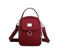 2026 Sac à bandoulière pour femme de style simple comme mini sac à main à trois couches pour un accompagnement décoratif au quotidien (E, taille unique)