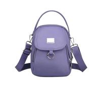 2026 Sac à bandoulière pour femme de style simple comme mini sac à main à trois couches pour un accompagnement décoratif au quotidien (G, taille unique)