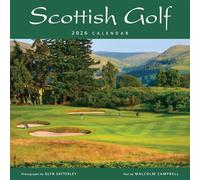 2026 Scotland Calendar: Scottish Golf - Wall Calendar - Month to View - 12 Months