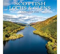 2026 Scotland Calendar: Scottish Lochs and Glens- Square Wall Calendar - Month to View - 12 Months