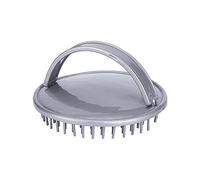 2026 Shampooing professionnel pour cuir chevelu avec brosse spéciale pour un soin sain des cheveux et traitement des pellicules (gris, taille unique)