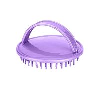 2026 Shampooing professionnel pour cuir chevelu avec brosse spéciale pour un soin sain des cheveux et traitement des pellicules (violet, taille unique)
