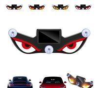 2026 Solar Demon Eye LED Car Window Light, Suction Cup LED Eyes for Car Window, Wireless & Waterproof Ambient Lighting Cars, Creates a Stylish and Eye-Catching Lighting Effect(Y2)