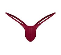 2026 - Sous-vêtement bas dos caleçon slips G-string homme ouvert sexy Père Noël Lingerie, Bordeaux, M