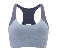2026 Soutien Gorge sans Armature Femmes sans Fil Soutien-Gorge Haut Gilet Respirant Coussin de Poitrine Portant des sous-vêtements Sport U Dos Levage 1 Paquet (Grey, XL)