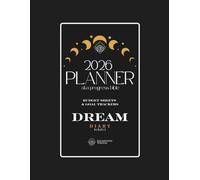 2026 Spiritual Lunar Planner BLACK COVER: A Spiritual Goal & Manifestation Planner with Moon Cycles, Planetary Alignments, Budget Trackers, and Monthly Intention Setting