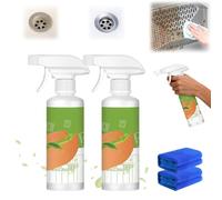 2026 Spray nettoyant cuisine ionique électrolysé, Nettoyant pour appareils de cuisine, Spray nettoyant multi-usages pour graisses tenaces, Pour plaques de cuisson, four, cuisinière, hotte (2, 300ml)