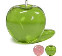 2026 Squishy Apple - Slushy Apple Squishy, Green Pink Apples Shaped Squishies Stress Reliever (Green)
