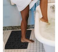 2026 Tapis d'acupression pour massage des tissus profonds, relaxation, avec design structuré naturel (A, 30 x 50 cm)