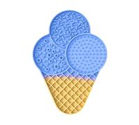 2026 Tapis d'alimentation lente en silicone pour chat Puzzle Tapis d'alimentation pour nourriture humide Slip Ventouse Pad (A, taille unique)