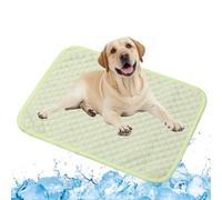2026 Tapis Rafraichissant Chien Sans Gel, Tapis Rafraichissant Chat Chien, Cat Cooling Mat, Léger, Pliable Et Facile À Transporter, Il Accompagne Votre Animal À La Maison (Green,XS : 40 x 30 cm)