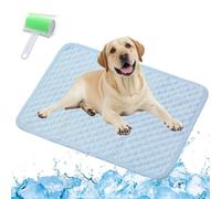 2026 Tapis Rafraîchissant Pour Chien, Tapis Rafraichissant Chat, Respirant Antidérapant, Aide Votre Compagnon À Rester Au Frais Pendant Les Journées Chaudes D’Été (Light Blue,XXL : 150 x 100 cm)