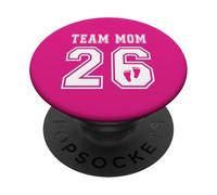 2026 Team Mom Grossesse FIV Révéler l'adoption de la Douche prénatale PopSockets PopGrip Adhésif