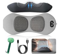 2026 Thérapie Du Dos Triple Action, Masseur Dos Lombaire Avec Chauffage Et Vibrations, Appareil Massage Dos Ergonomique, Il Épouse La Taille Et Détend Le Dos, Dites Adieu Aux Raideurs Matinales (B)