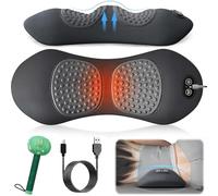 2026 Thérapie Du Dos Triple Action, Masseur Dos Lombaire Avec Chauffage Et Vibrations, Appareil Massage Dos Ergonomique, Il Épouse La Taille Et Détend Le Dos, Dites Adieu Aux Raideurs Matinales (A)