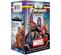 2026 Topps Chrome Marvel Comics - Boîte scellée d'usine - Coffret de valeur