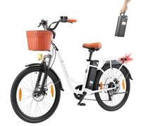 2026 TTGO C2 Vélo Électrique - Pneu 26"" - Moteur 250W - Batterie 36V 14.5Ah 25km/h - Shimano 7 vitesses - Autonomie 120km - Noir