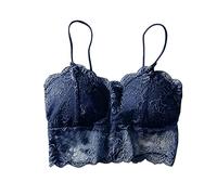 2026 - Un gilet de sous-vêtement 1 pièce Sports portant la poitrine pour femmes ont des coussins, bleu, L