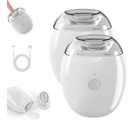 2026 Universal Automatic Fingernail Grinder, Electric Nail Grinders with LED Light & 3 Speeds, Rechargeable Electric Nail Clippers & Polisher for Adults, Children (2PCS)