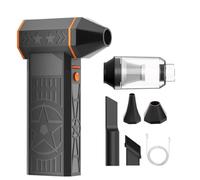 2026 Upgrade 5000W Snow Blower, Frostblazer 5000W Souffleuse à Neige, Dégivreur à Air Chaud Portable 3 Vitesses, Rechargeable Deneigeuse sans Fil, Mini Souffleuse à Neige Thermique pour Voiture