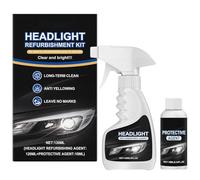 2026 Upgrade Q4 Headlight Restoration Polish, Automotive Tourgoing Headlamp Restoration Fluid Kit for Cloudy or Yellowed Headlights, All Vehicles That Restores Clarity Without Sanding (1PC)