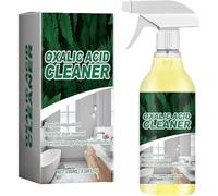 2026 Upgraded Oxalic Acid Cleaner Spray - Powerful Rust & Hard Water Stain Remover for Bathroom, Toilet, Bathtub and Porcelain Multi-Surface Cleaning (1ps)