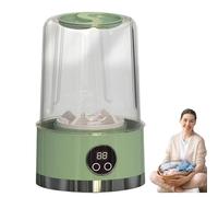 2026 Upgraded Smart Laundry Cup, Portable Washing Cup, with LCD Display, For Small Clothes, Home, Hotel And Camping (Green)