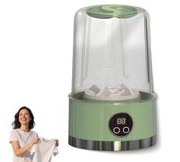 2026 Upgraded Smart Laundry Cup, Wireless Washing Machine, Underwear Washer, Portable Rechargeable Mini Washing Machine, for Apartment, Home, Hotel and Camping (Green)