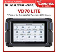 2026 VDIAGTOOL VD70 LITE OBD2 Scanner Bidirectionnel avec 31+ Fonctions de Réinitialisation, Scanner 2026 pour Voiture, Analyse Complète du Système, CAN FD & DoIP, Mise à Jour Gratuite noir