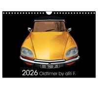 2026 Voitures de collection par aRi F., Version française (Calendrier mural 2026 DIN A4 portrait), Calendrier CALVENDO mensuel