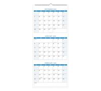 2026 Wall Calendar, Vertical Planner, 25.98x11.26 Inches Hangable Monthly View Annual Schedule, Date Scheduler Organizer for Birthday, School, Workplace, Living Room, Bedroom, Holiday