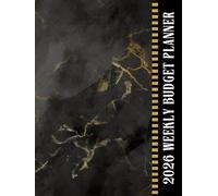 2026 Weekly Budget Planner: Hardcover /Large Daily Life And Money Organizer Combo / With Monthly Bill Payment Log / To Do Lists - Expense Tracker For Each Week / Black Gold Marble Cover