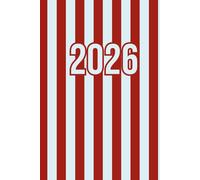 2026 Weekly Calendar with Notes, Hardcover | Planner January-December, 6x9: Minimalist Weekly Pages with Note Space, Organizer Notebook for Office Home School