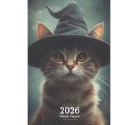 2026 Weekly Planner: Cozy Witch Cat Inspired Journal with Positive Affirmations