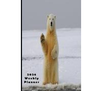 2026 Weekly Planner: Pocket diary. Perfect for purses. Ideal Christmas gift for collegues and friends. Cute polar bear on cover.