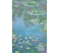 2026 Weekly Planner: Pretty impressionist illustrated orgamniser with week per page interior and calendar in front. Pretty Chrsitmas gift for Monet and art lovers.