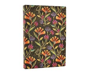 2026 Wild Flowers (Playful Creations) Midi 12-month Day-at-a-Time Softcover Flexi Dayplanner 2026 (Elastic Band Closure)