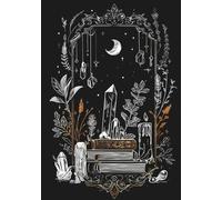 2026 Witch Planner: Weekly + Monthly Datebook, Two Pages per Week, Witchy Illustrations, Moon Phases, Holidays, Grimoire Pages, Tarot Readings, Journal Paper