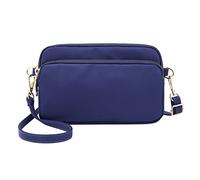 2026 Women's New Nylon Fashion Portable One Shoulder Drawstring Small Crossbody Bag For Men(Blue)