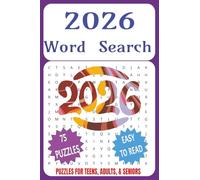 2026 Word Search Puzzles: Mini Puzzles Book...4x6 inches, 75 Puzzles...Great Gift for Vacations, Holidays and Leisure Times