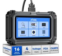 2026 XTOOL D5S Mise à jour gratuite à vie Scanner automobile 5 systèmes Boîte de vitesses ABS EPB Airbag Moteur Outils de diagnostic automobile Lecteur de codes 16+ fonctions de réinitialisation XTOOL