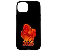2026 Year of The Fire Horse Chinese New Year Lunar Zodiac Coque pour iPhone 15 Plus