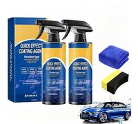2026NewQuick Effect Coating Agent, Ceramic Car Spray, Quick Effect Coating Agent for Car, 3 in 1 Quick Effect Coating Agent
